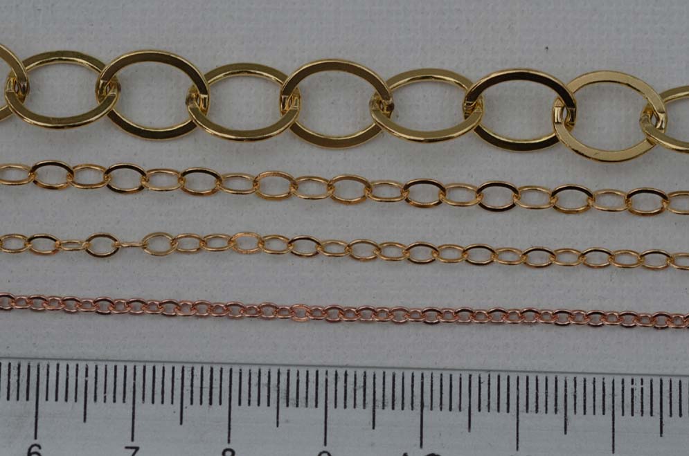 Silver and hotsell gold bonded chain